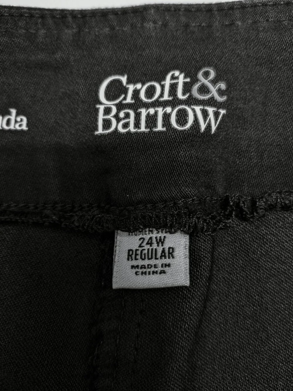 Croft and Barrow Plus Size Effortless Bermuda Shorts - Size 24W